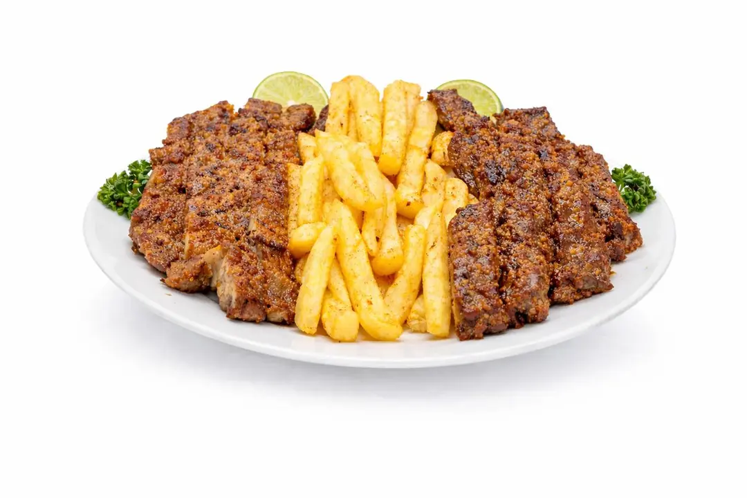 مشكل لحم ودجاج مع البطاطس المبهرة