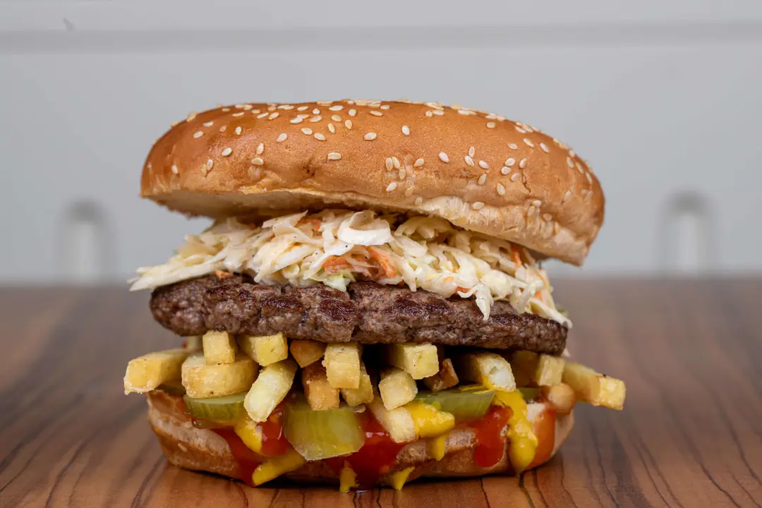 Lebanese Beef Burger