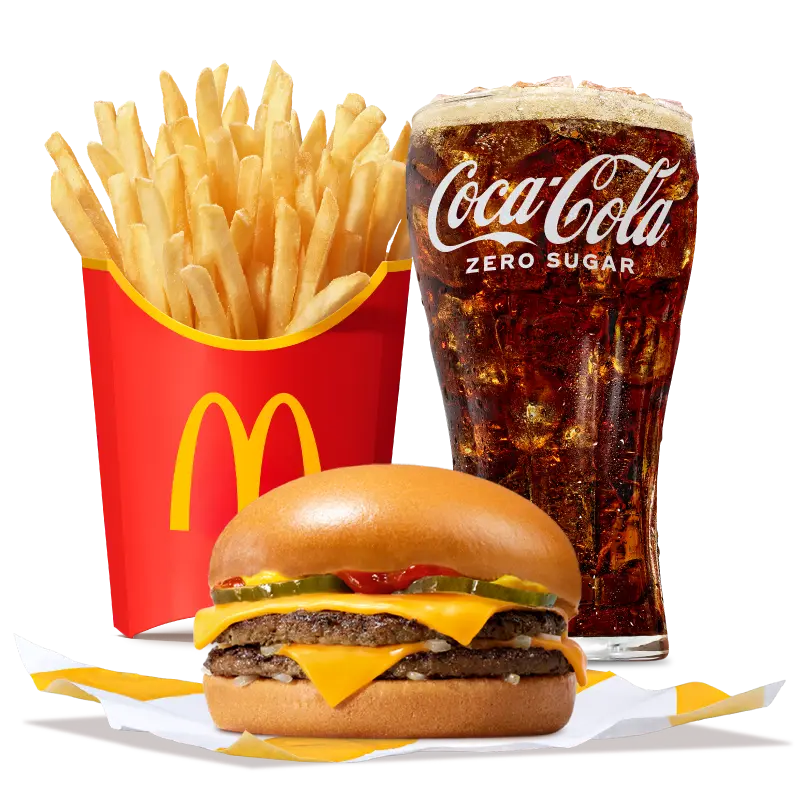 Double Cheeseburger Meal