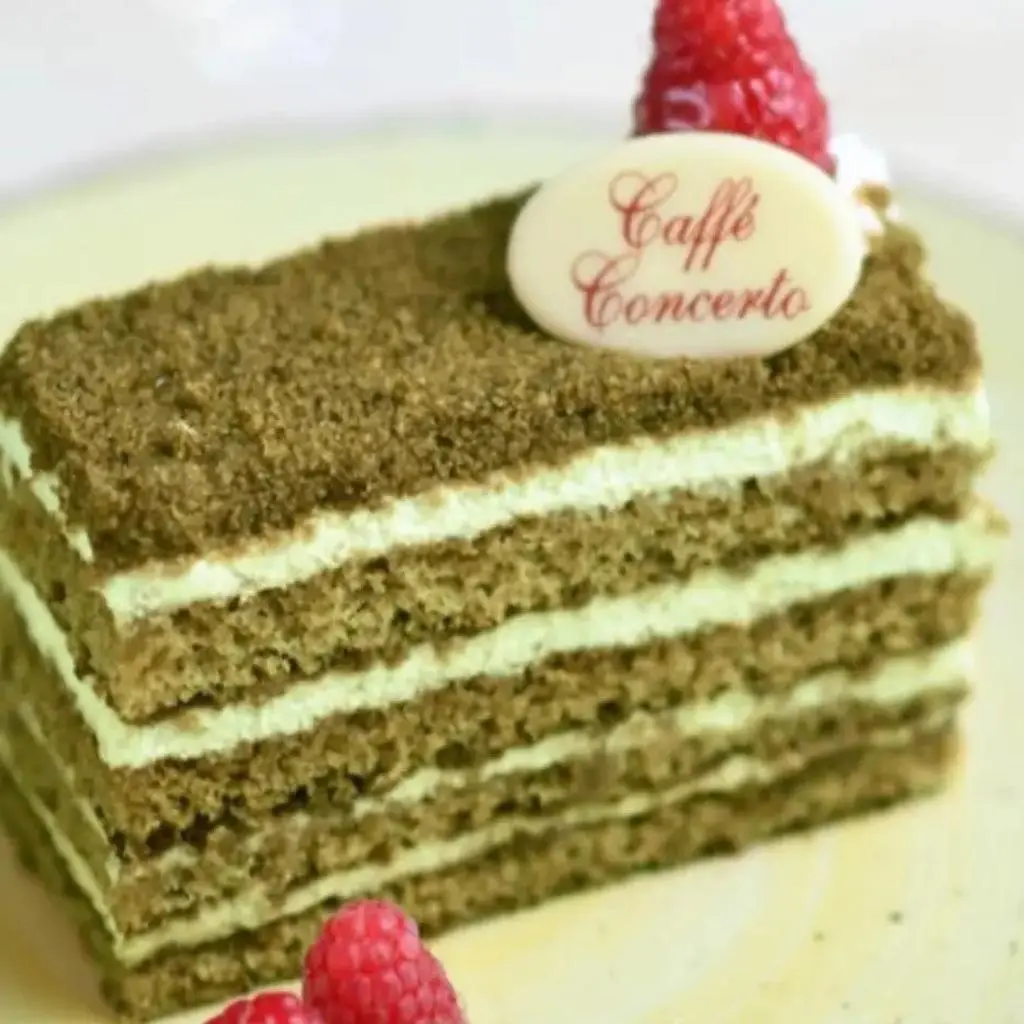Pistachio Honey Cake