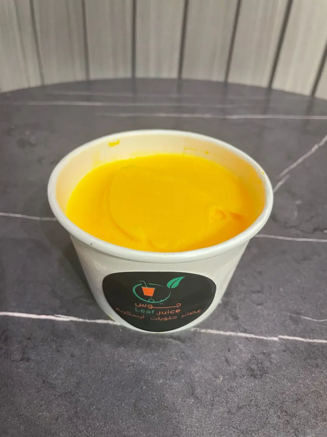 Mango ice cream