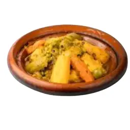 طاجن الدجاج بالخضار