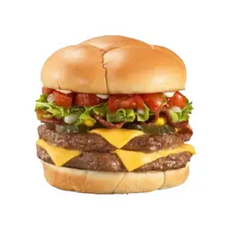 دبل برجر لحم