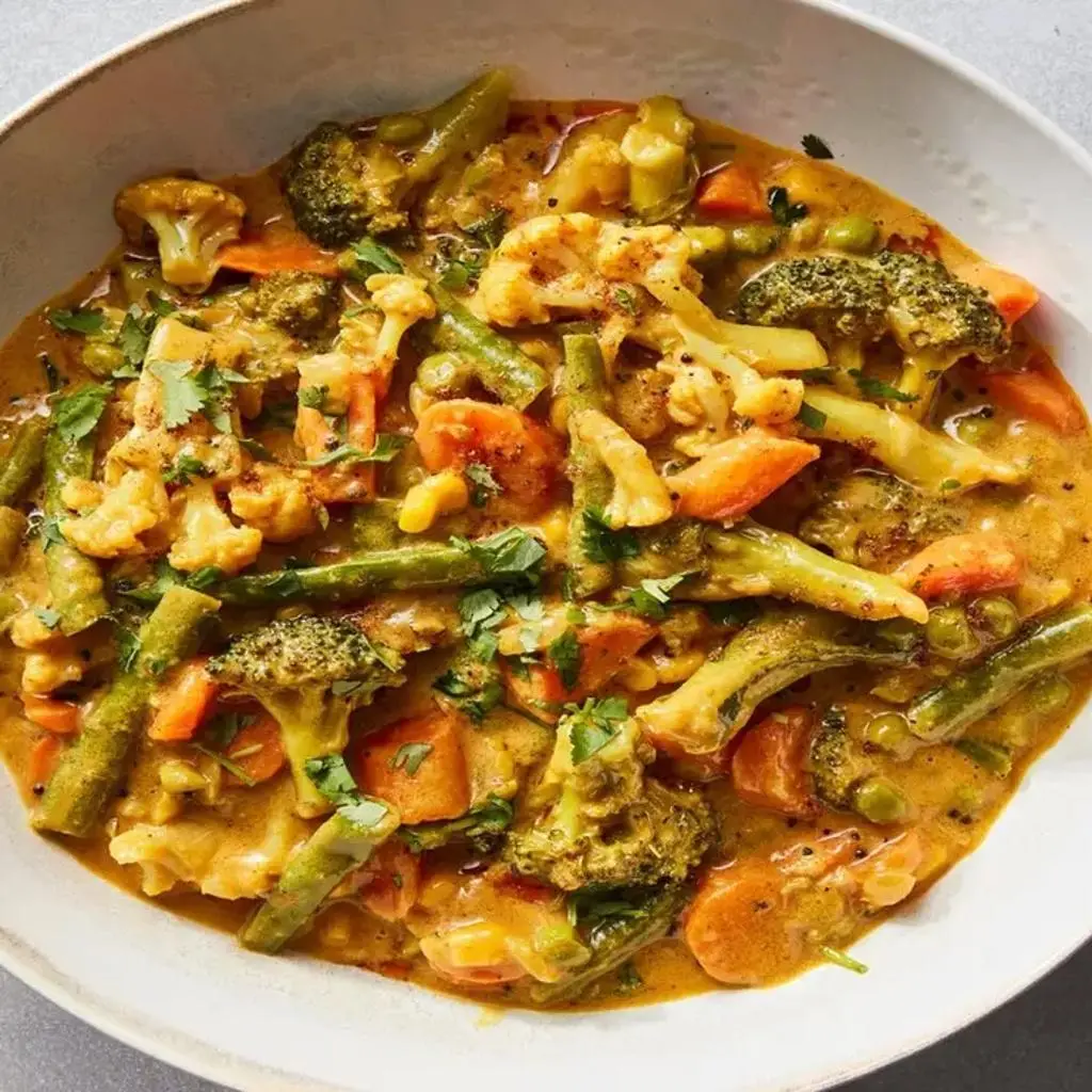 Mixed Vegetables with Sauce