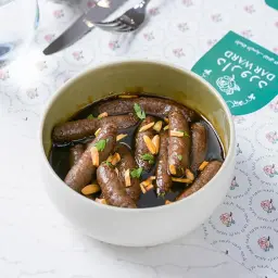 Pomegranate Molasses Hot Dog