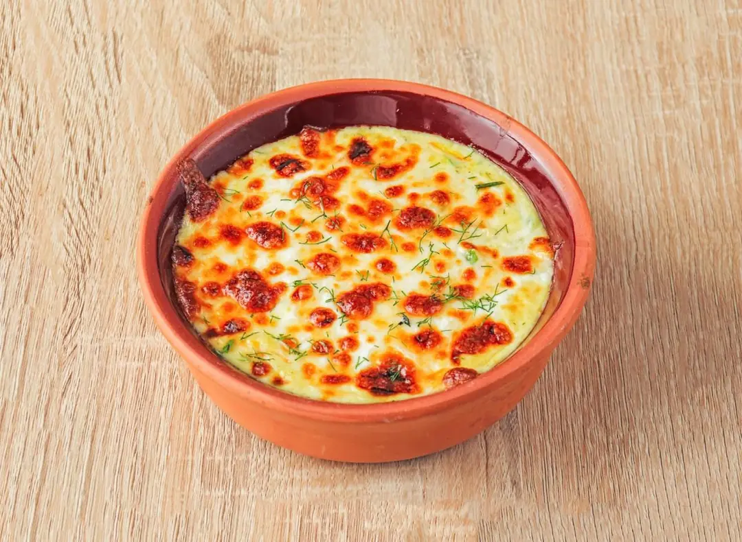 Fish Casserole with White Sauce