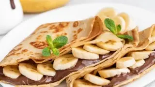 كريب نوتيلا بالموز