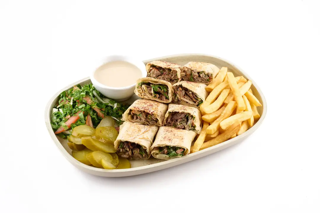 Shawarma Saj meat