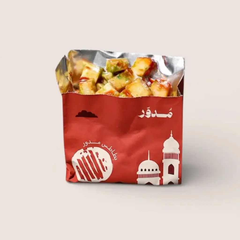 بطاطس مدور