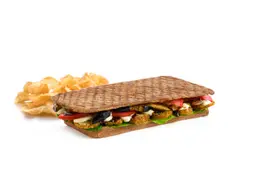 Flat Falafel Meal