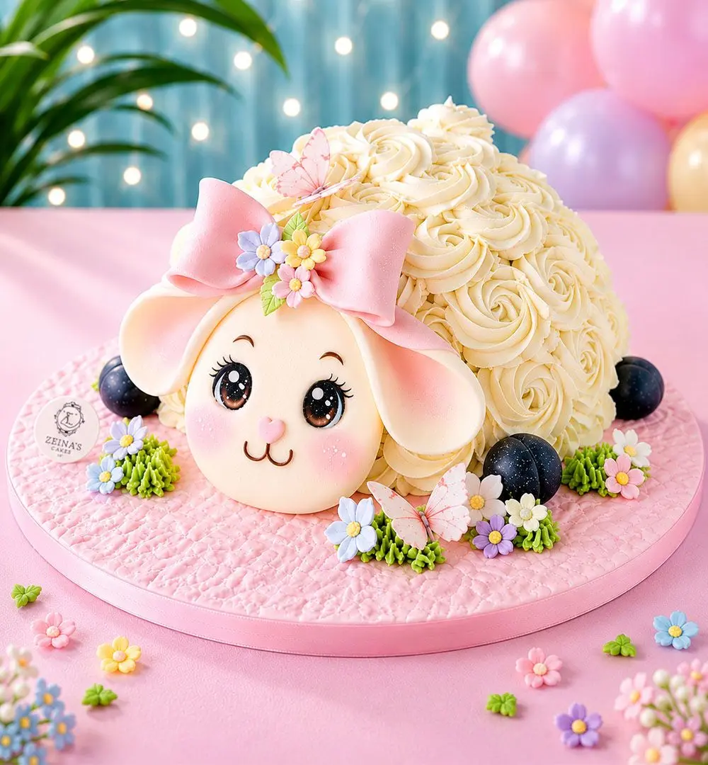 Eid Al Adha Sheep Cake
