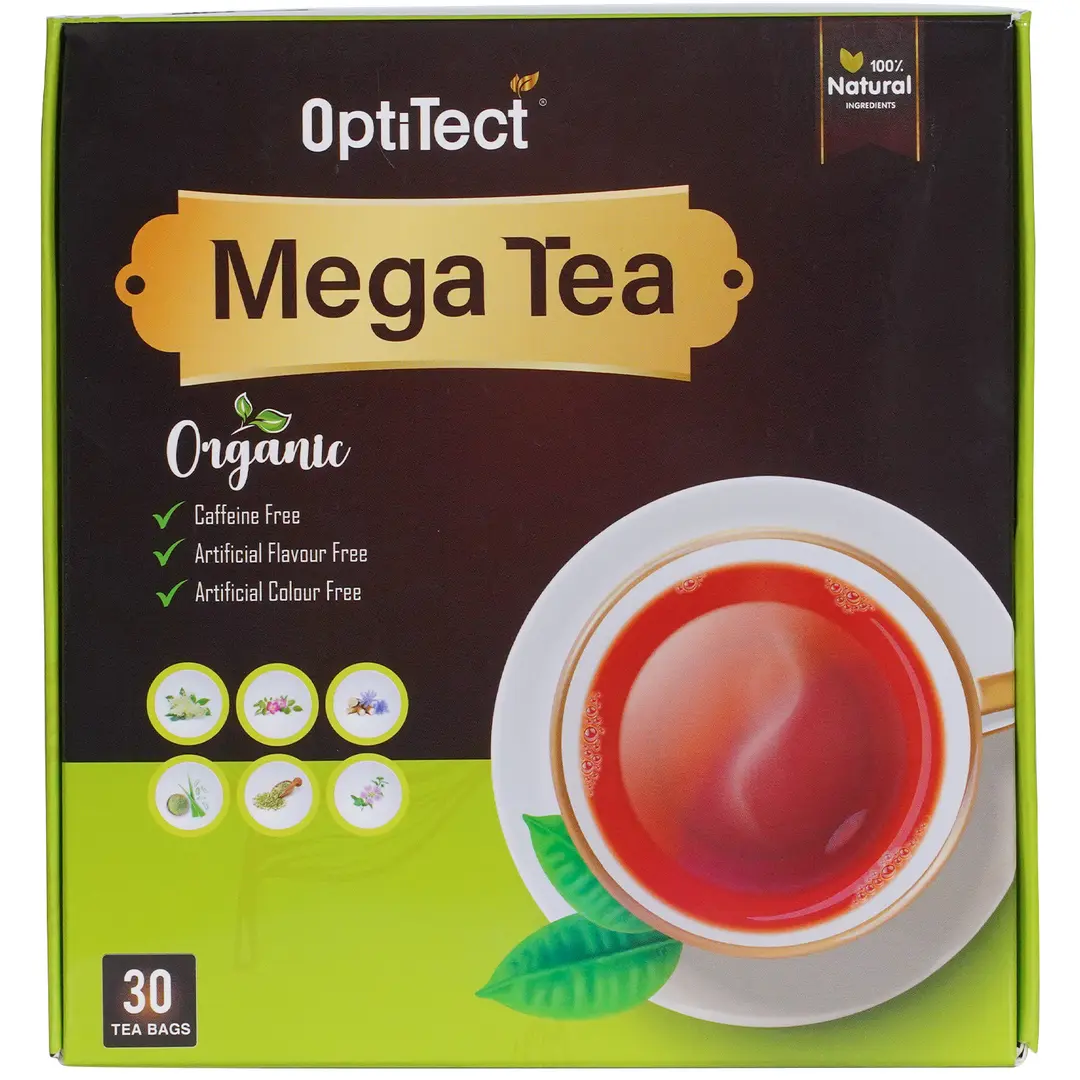 OptiTect Mega Tea Organic 30 Sachets