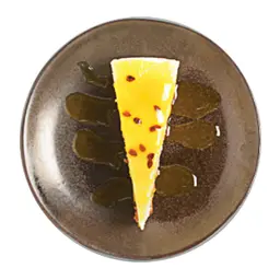130. passion fruit cheese cake