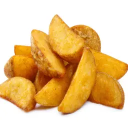 Spicy Potato Wedges Plate