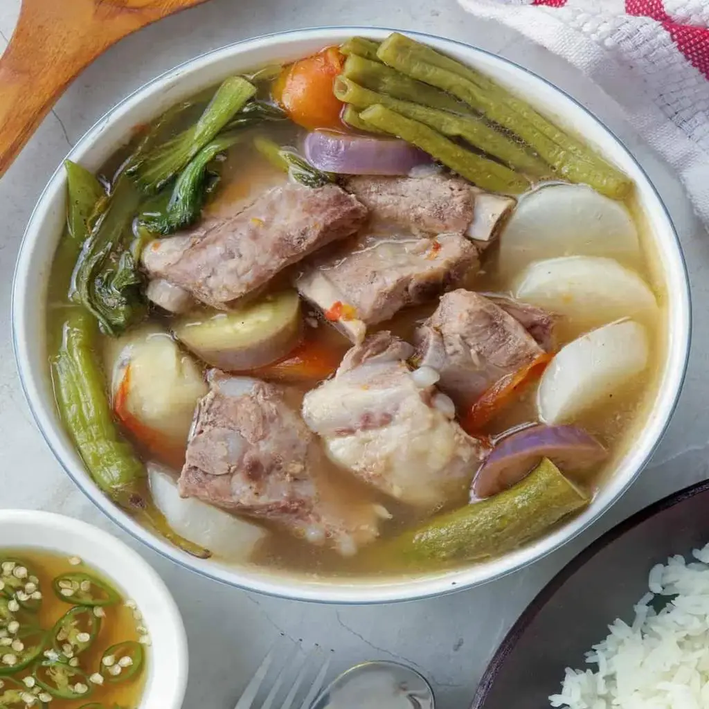 شوربة بأضلاع البقر
