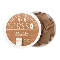 Prsso Coffee 18 Sachets Latte