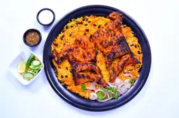 Charcoal Chicken With Rice - Whole Chicken