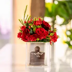 Mini Cake Box / Flower with cake
