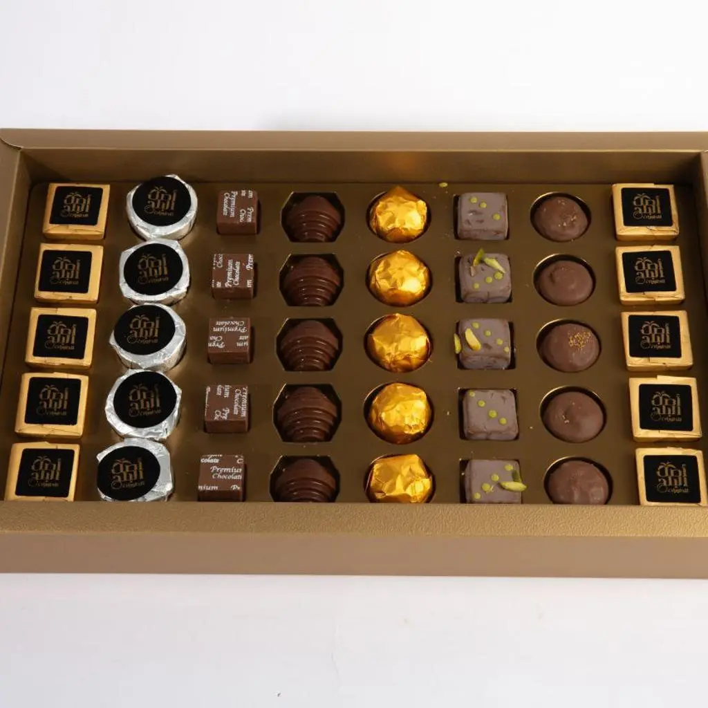 Mixed Belgian Chocolate Box (Wrapped & Unwrapped)
