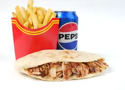 Chicken Shawarma Meal With Smoked Iraqi Bread