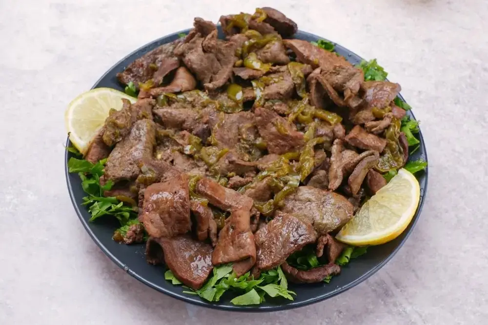 Alexandrian Liver Sandwich