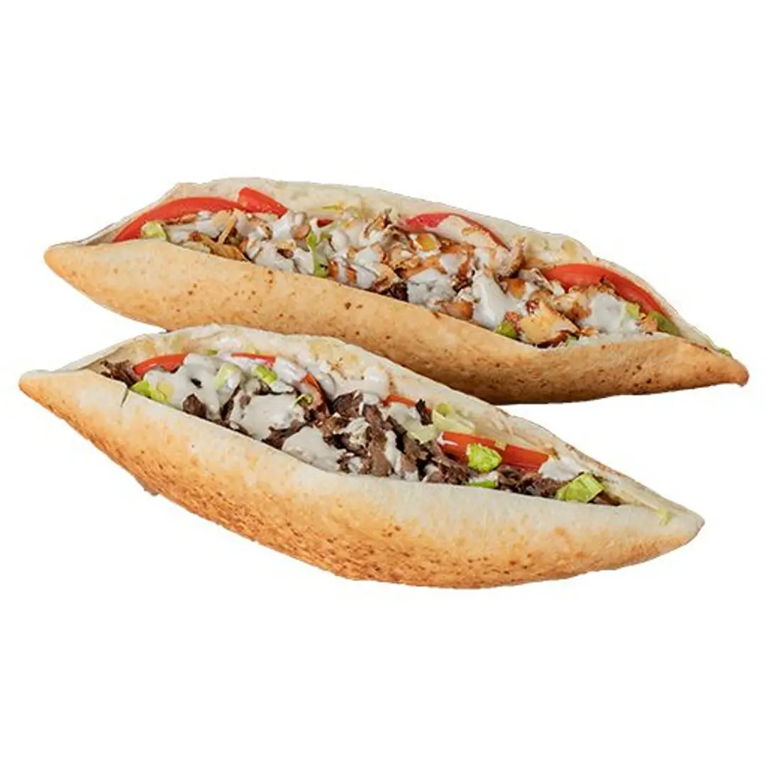 Shawarma with Iraqi bread