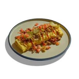 CHEESE BURGER OMELET