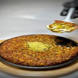 كنافة مفستقة بالجبنة العيلة
