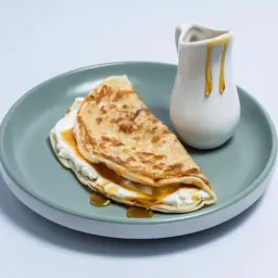 Chapati with Cheese and Honey