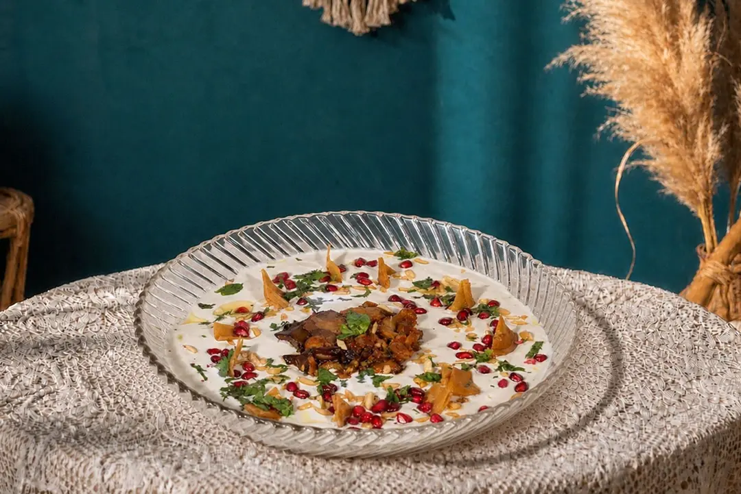 فتة باذنجان