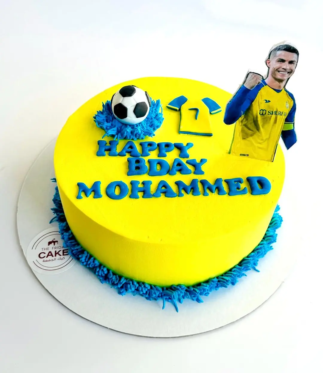 Ronaldo alnaser team cake