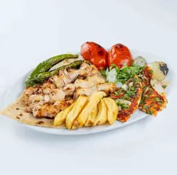 شيش طاووق بالكريمة (وجبة)