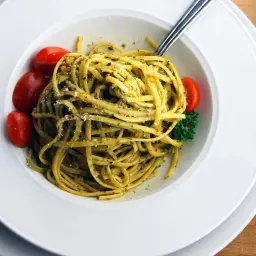 Pesto Spaghetti Pasta