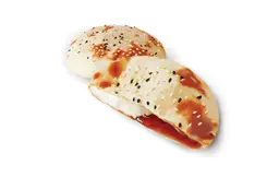 Cream Cheese Sandwich with Strawberry Jam