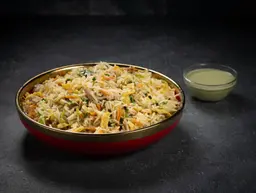 أرز مقلي بالدجاج