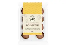 ALHATAB CREAM PUFFS W.SLTD CARAMEL 220G