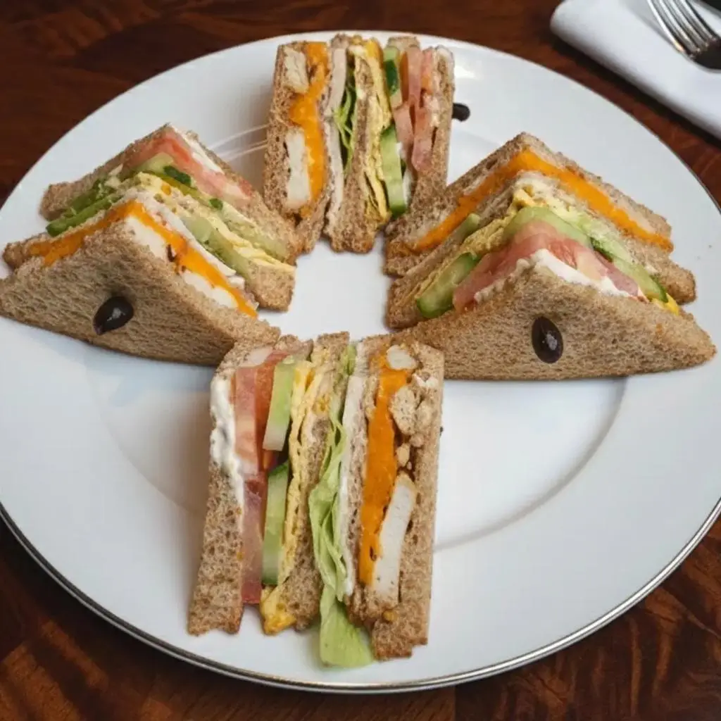 Club Sandwich with Fries