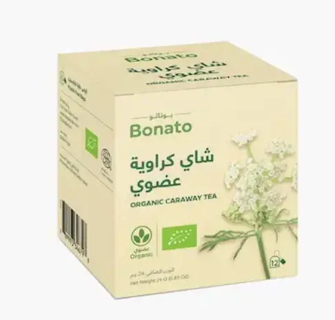 شاي كراوية عضوي ٢٤جم بوناتو