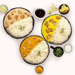نص و نص مع أرز