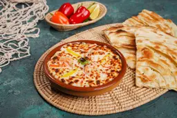 طاجن جمبري بالبشاميل