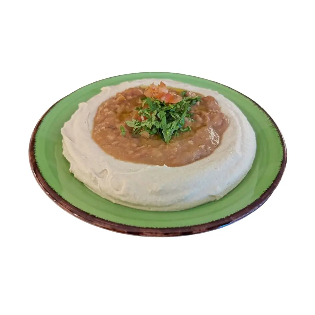 صحن فول على وشو