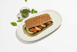 Eggplant & Halloumi Sandwich
