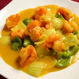 Shrimp with Curry Sauce