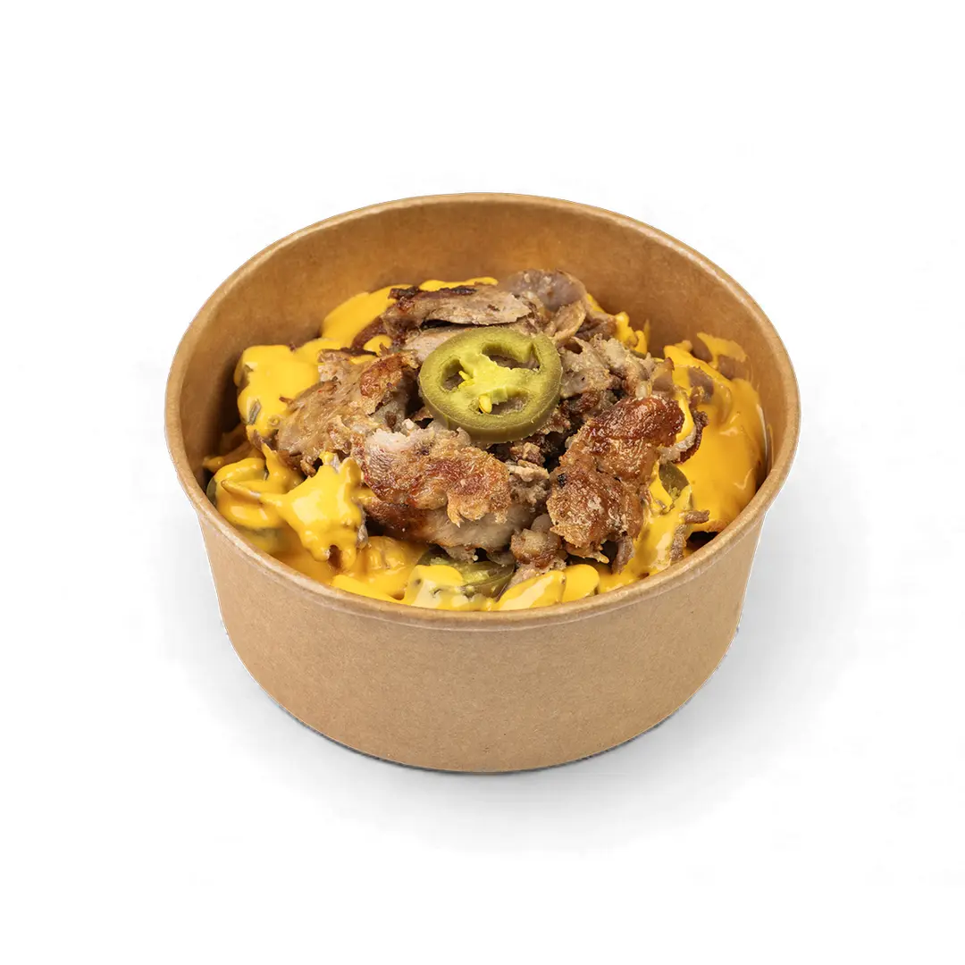 Cheese Fries with Beef Shawarma