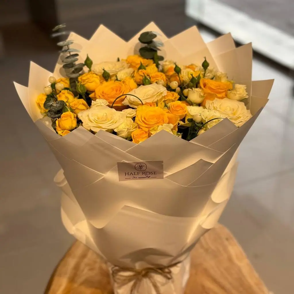 Mixed White And Yellow Package