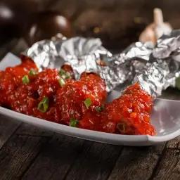 Chicken Legs with Sauce