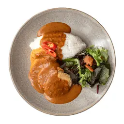 667. hot yasai katsu curry