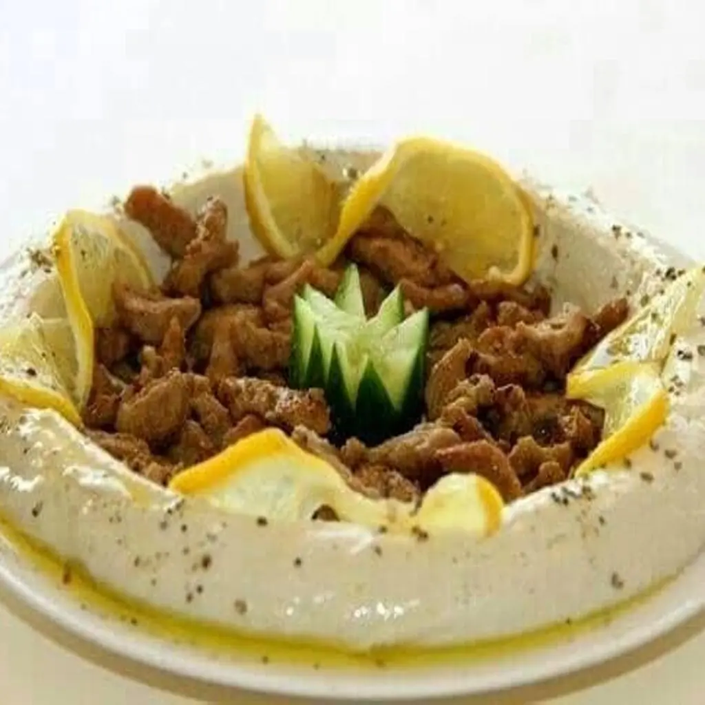 Hummus with Meat