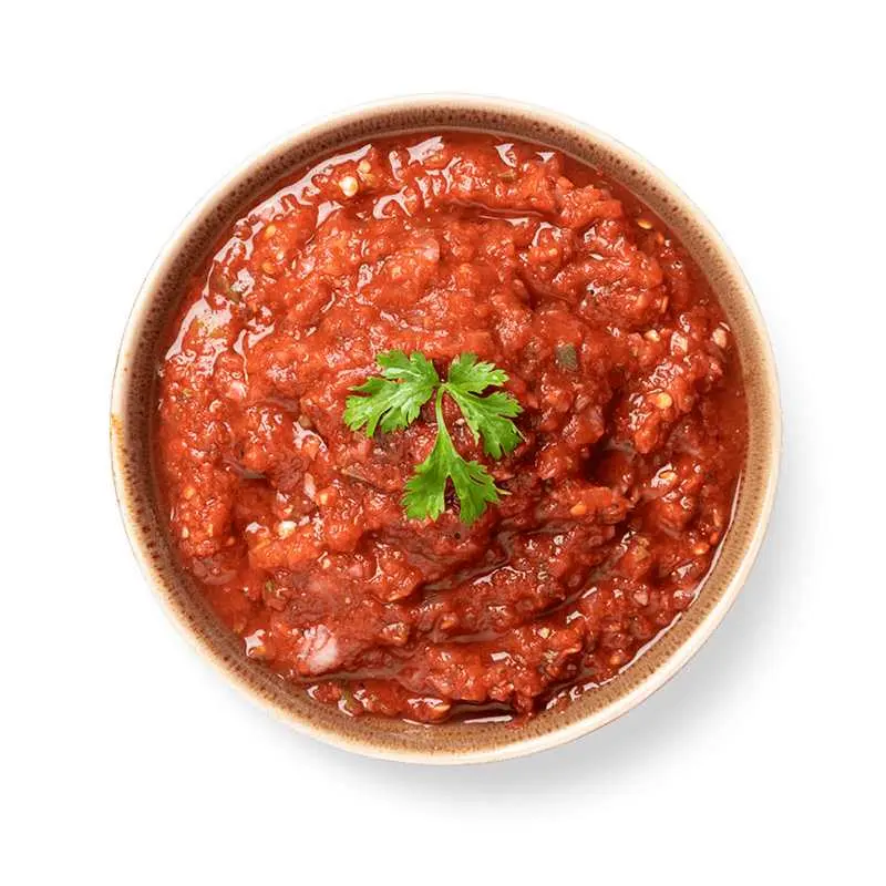 Container of Salsas