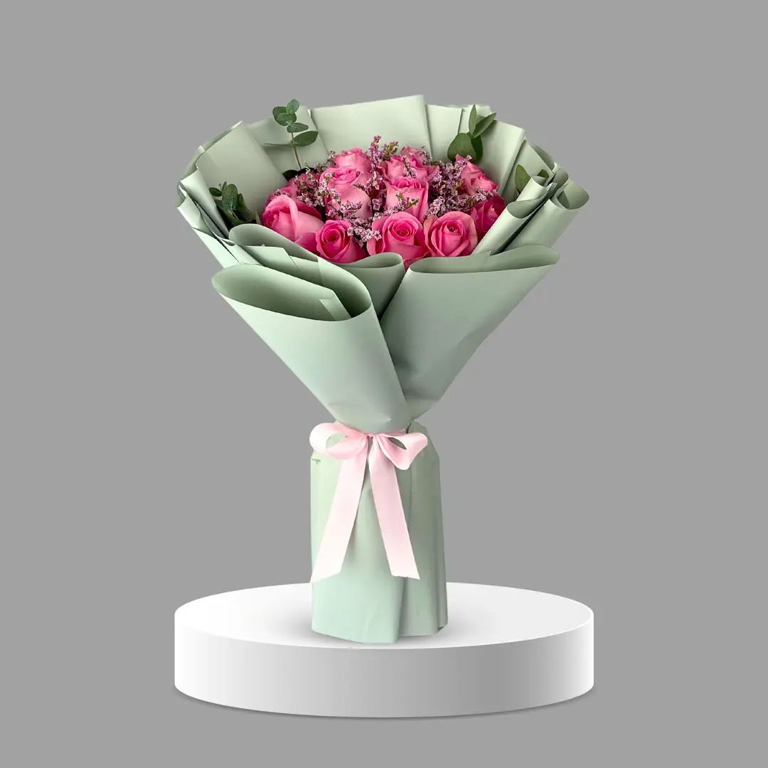 Pink Rose Bouquet